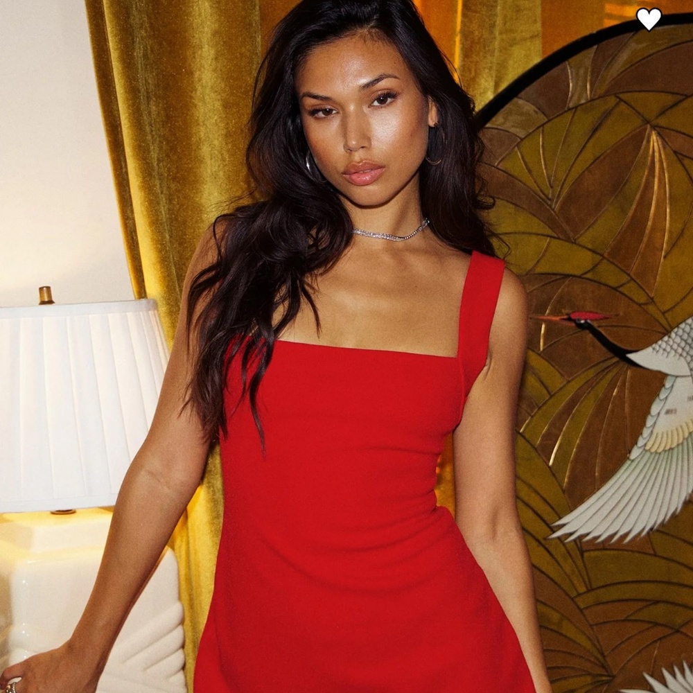 NWT Bombshell Mini Dress Red